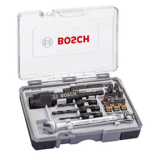 [2607002786] Juego de 20 Piezas Puntas Atornillador / Con Avellanador / BOSCH-TABLA-5