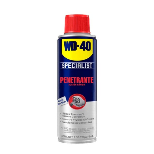 [560002] Lubricante Aceite multiusos, Aflojatodo / QUITA OXIDO / 8 Onzas / WD-40 / BOSCH-18-D-2-B
