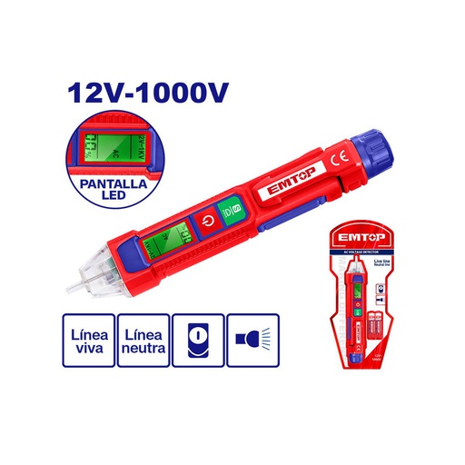 [ETPL210003] Comprobador de tensión sin contacto ETPL210003 / EMTOP / DEWALT-TABLA5