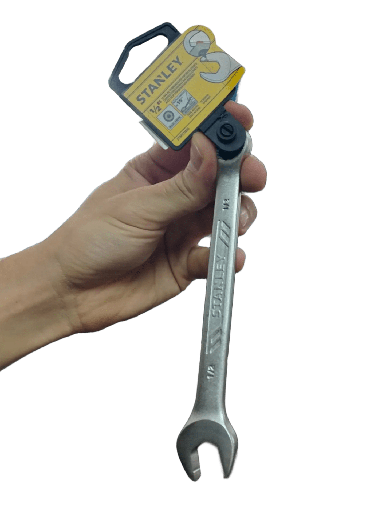 [STMT72833] LLAVE COMBINADA 1/2 DE PULGADA / COLA CORONA, 12 PUNTOS / ANTI-SLIP / STANLEY / DEWALT-TABLA 5