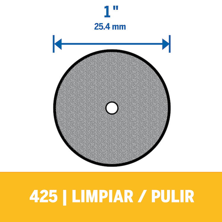 Accesorios para limpieza y pulido 2U. DR425 / BOSCH-