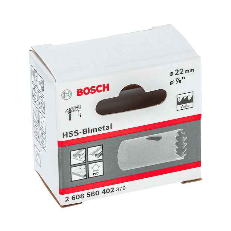 Corona Perforadora 7/8&quot; Bi - Metal BOSCH-eco / BOSCH-