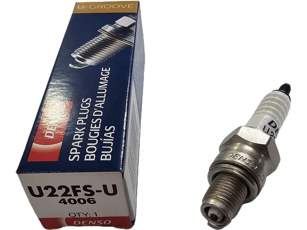 Bujia MOTO U22FS-U / U4AC / Bajaj / Boxer / BM100 BM150 / CT100 / Platina 100 / DENSO / NGK C7HSA / BOSCH-4-B-2-H