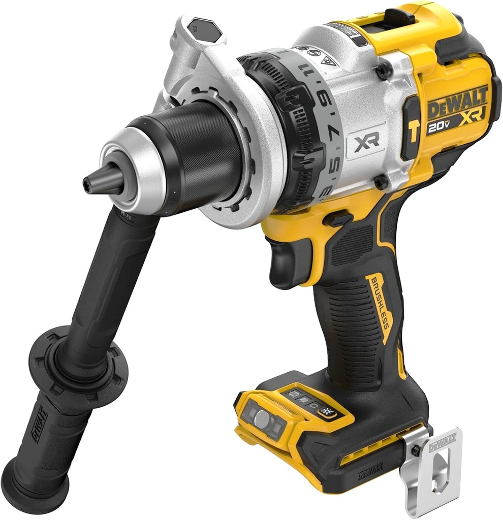 Taladro inalambrico 20 V DEWALT / DCD1007B / BARETOOL / DEWALT-