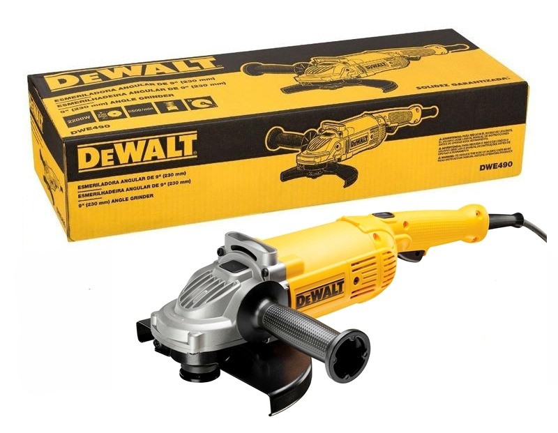 Amoladora 9" DEWALT DWE490-B3 2200 Watt / DEWALT-7-B-1-