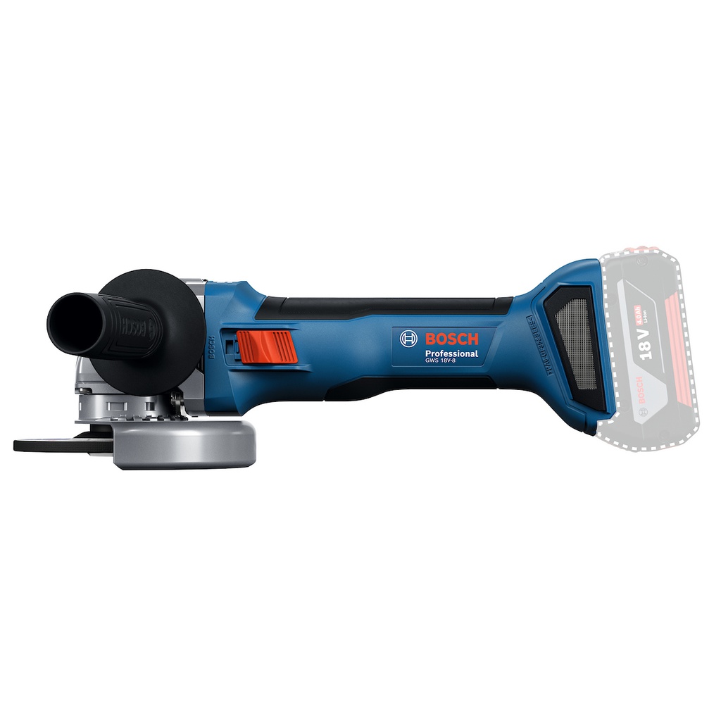 Amoladora 4 1/2"  GWS 18V-8 / BARETOOL / BOSCH-