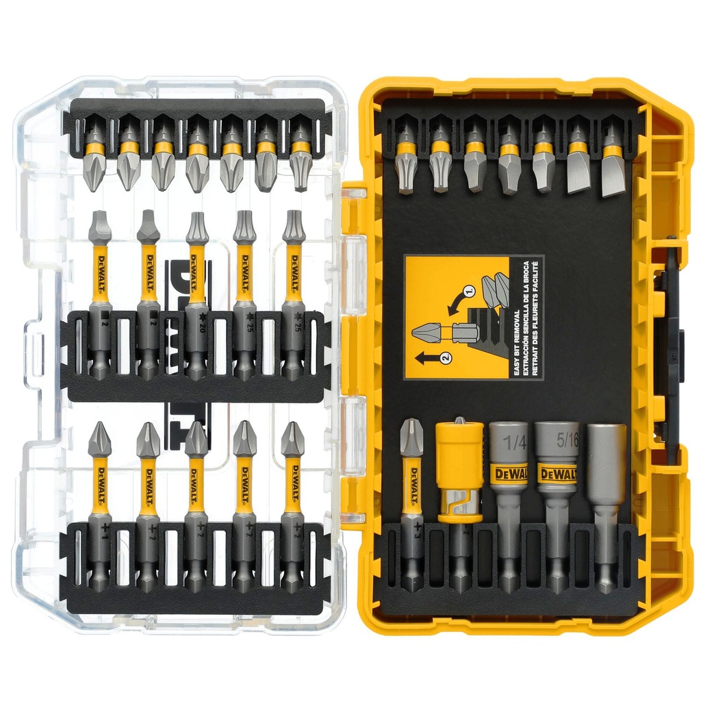 Kit de Puntas Magneticas 30 Piezas / MAXFIT ULTRA / DWAUMF50SET / DEWALT-