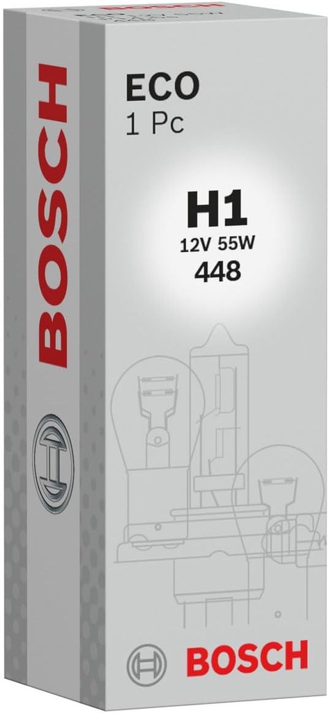 Bombilla BOSCH / ECO LINE / H1 / 12V / 55 W / BOSCH-11-C-1