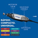 Moto Tool Dremel 3000 18 Accesorios / EJE FLEXIBLE / BOSCH-8-C-2-E