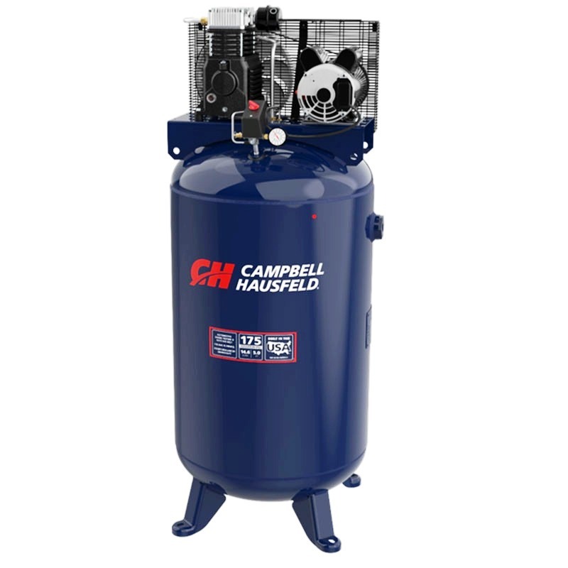Compresor 5 HP 80 Gal CAMPBELL HAUSFELD C8050 / AZUL / BOSCH-
