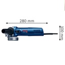 Amoladora 5 " BOSCH GWS 9-125  900W / 5/8" / BOSCH-