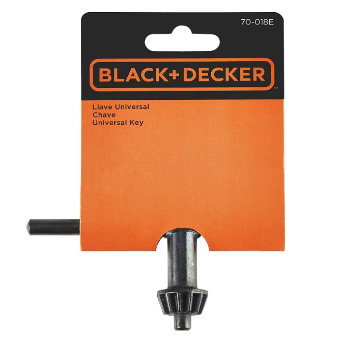 Llave para Mandril 1/2" BLACK DECKER / DEWALT-TABLA-2