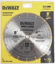 Disco de diamante 9" DEWALT Materiales de Contruccion / DEWALT-Tabla-1
