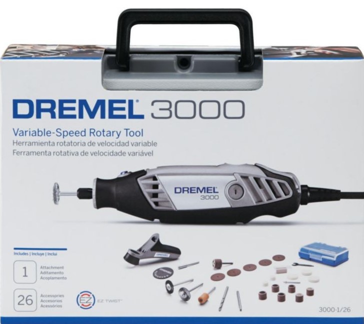 Moto Tool Dremel 3000 26 Accesorios / BOSCH-8-C-2-E