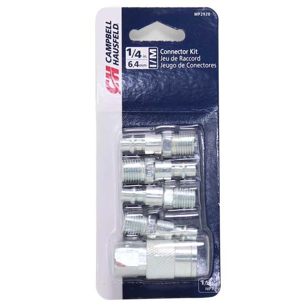 Compresor ACCE. Acople 1/4" Juego Macho / DEWALT-5-C-1-A