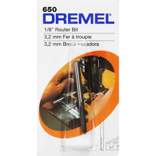 Fresas para Router Dremel DR650 / BOSCH-