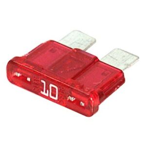 Fusible FLOSSER NORMAL Rojo / Uña / 10 Amp / BOSCH-