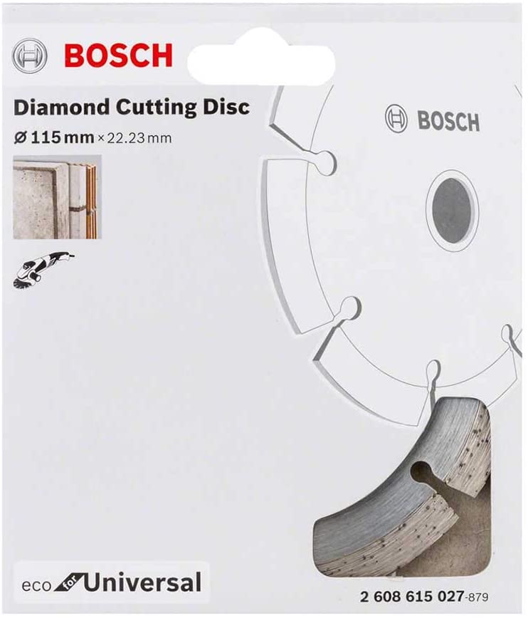 Disco de diamante 4 1/2" ECO BOSCH / Concreto Solido / Universal / BOSCH-Tabla 6