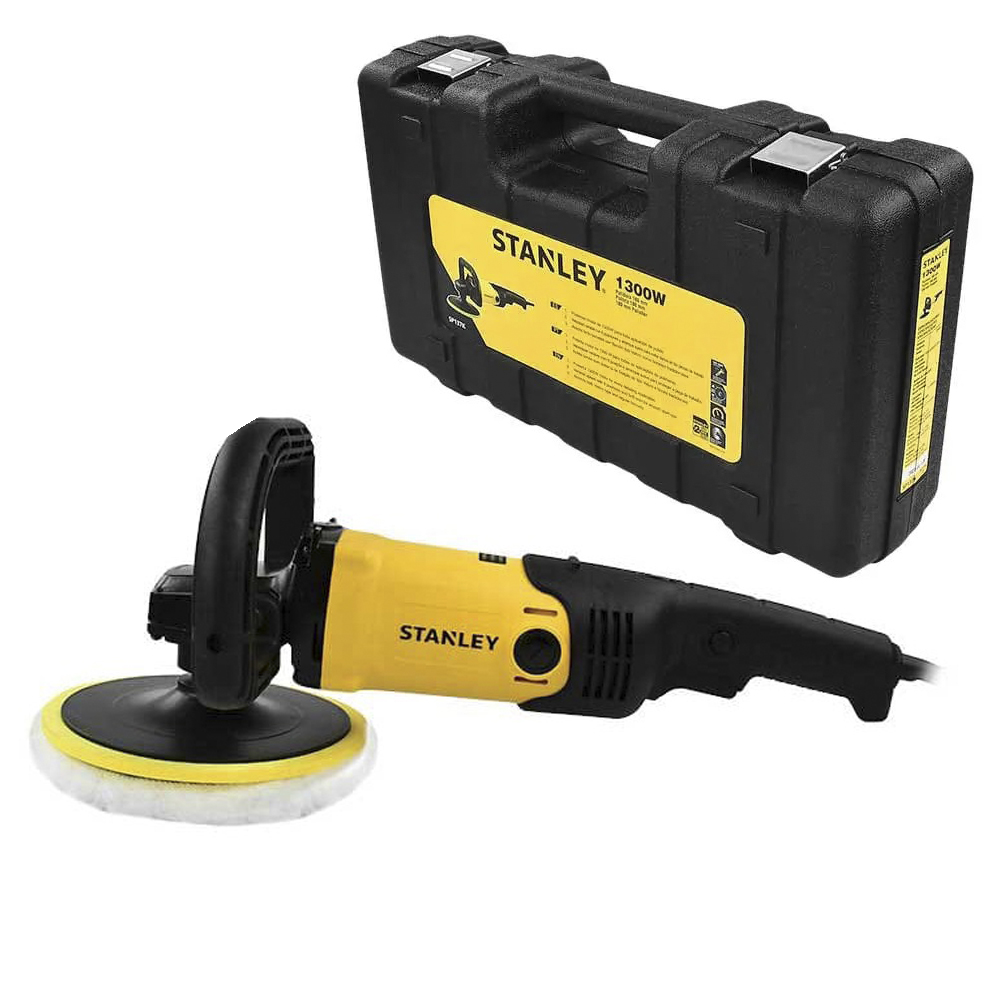 Pulidora Lustradora, Vehiculos STANLEY 7" V.V. 1300 Watt 1000-3000 RPM / DEWALT-1-A-2-C