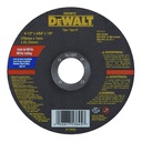 Disco abrasivo 4 1/2" X 1mm Corte INOX / 4 1/2" X 3/64" X 7/8" ( 115 X 1 X 22.23MM ) / DEWALT-2-C-3-B