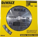Disco Sierra Circular 8 1/4" 24D / DEWALT-Tabla-1