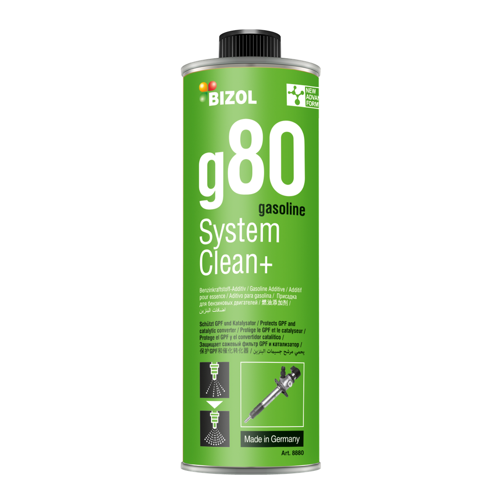 AEROSOLES TECNICOS G80 LIMPIADOR DE INYECTORES GASOLINA  250 ML / BIZOL / BOSCH-EXIVICION