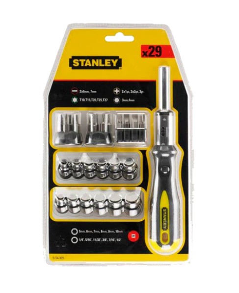 Desarmadores Tipo Ratchet 29 Piezas / Puntas y Dados / STANLEY / DEWALT-Tabla-2