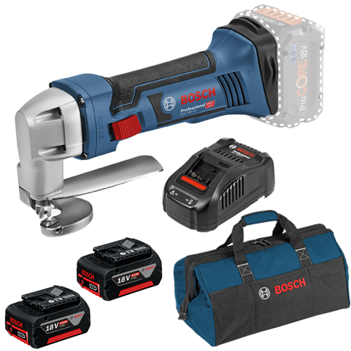 Cizalla Electrica (2.8MM)  GSC 18V-16 / 2 Bateria 1 Cargador / BOSCH-9-B-1
