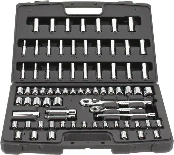 Juego / Dados / Cubos de Mecanico / 75 Piezas / 1/4&quot; / 4 a 14 mm / STANLEY / DEWALT-7-A-2-E-1