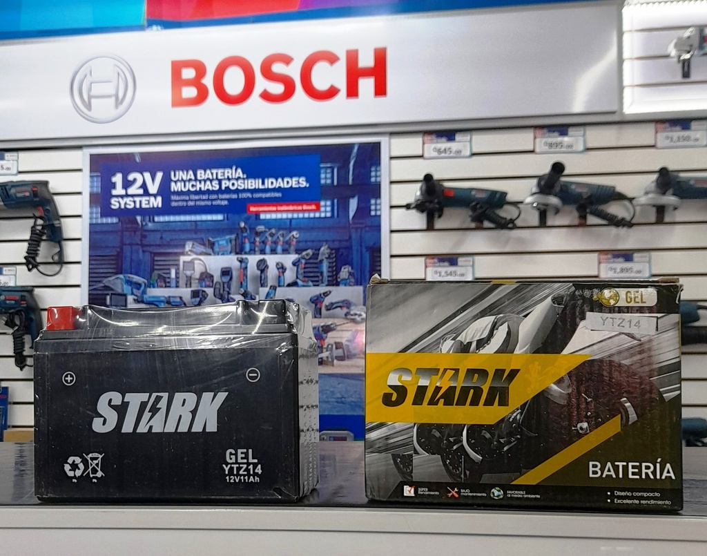 Bateria Moto YTZ14 STARK GEL / 11 Ah / BOSCH-**********