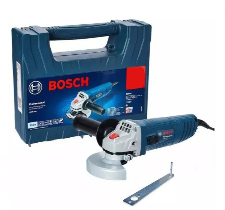 Amoladora 4 1/2" BOSCH GWS 850 850W / Eje 5/8" / CAJA PLASTICA / BOSCH-12-B-3-A