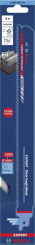 Sierra / 'Cuchilla Sable BOSCH 12" S1255CHC Bimetalica / BOSCH-