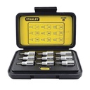 Juego / Copas TORX / Raiz 1/2" / 9 Piezas / STANLEY / DEWALT-TABLA-3