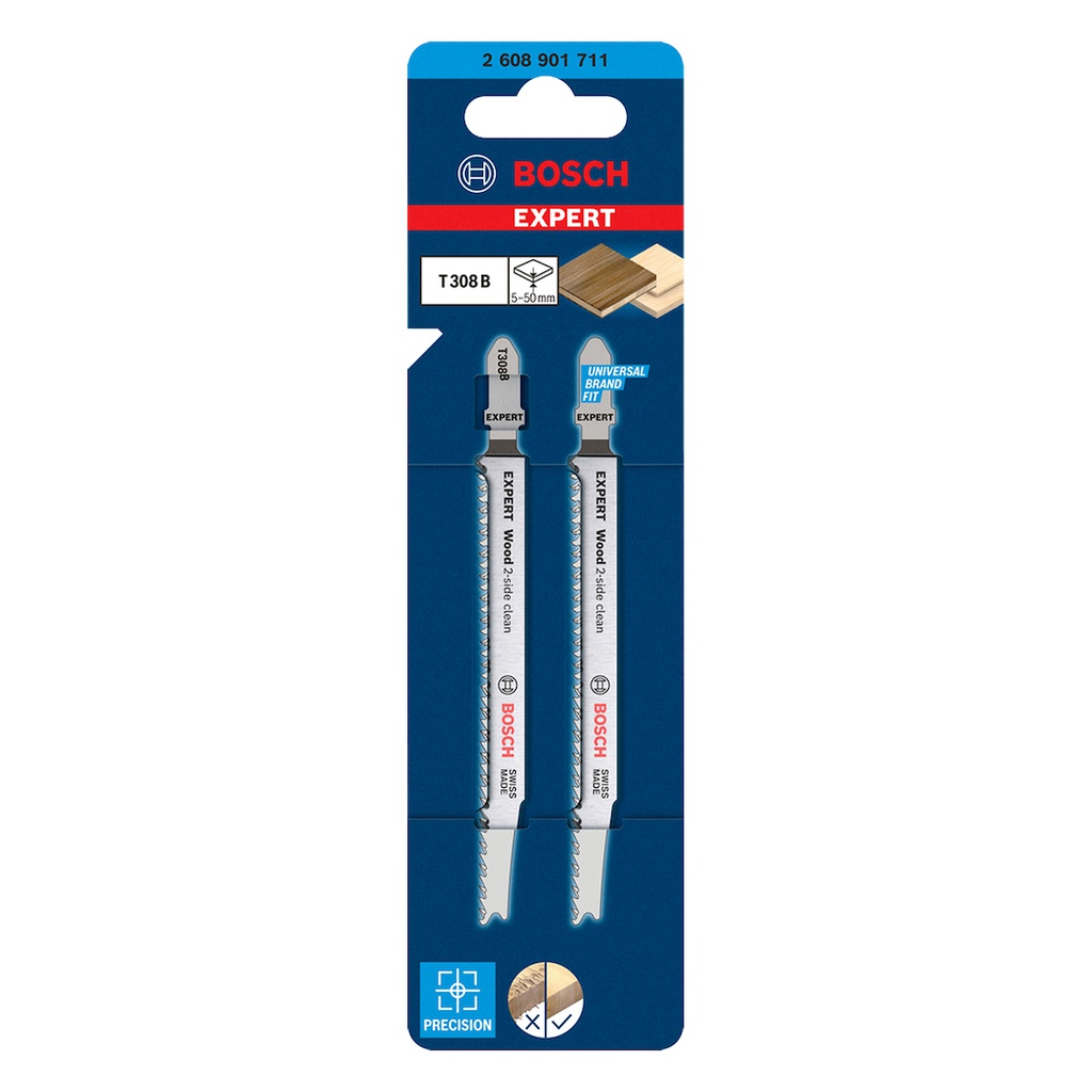 Sierra / 'Cuchilla para Caladora T308B 2 Uni / LAMINADOS / EXPERT / BOSCH-
