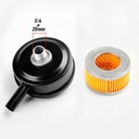 Compresor REP. Filtro de aire / GRANDE CAMPBELL HAUSFELD / 60 Galones / BOSCH-2-A-3-D-1