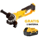 Amoladora 4 1/2" DEWALT 20V / BARETOOL / GRATIS DCB204 / DEWALT-(B2)-17-C-1-A