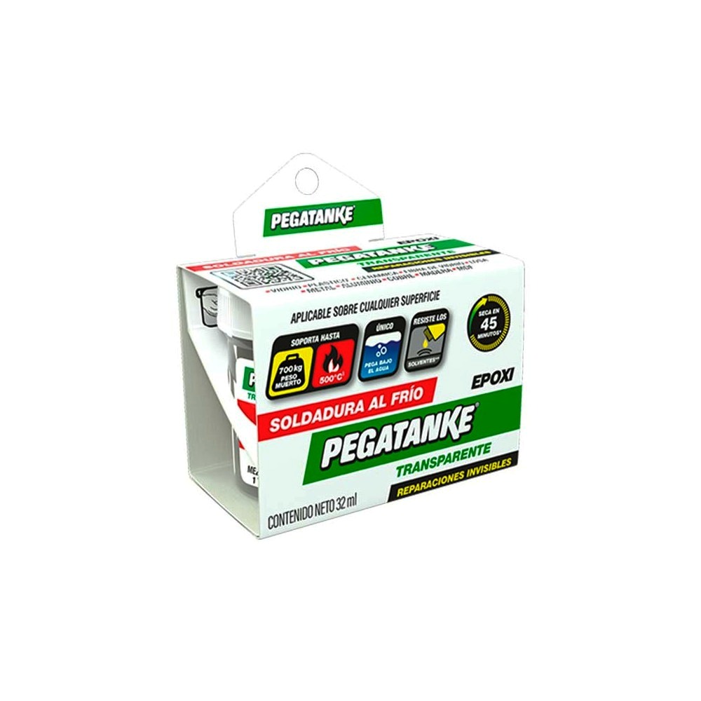Pegamento Epoxico Transparente 32 ml / Pega Bajo Agua PEGATANKE / DEWALT-TABLA-1