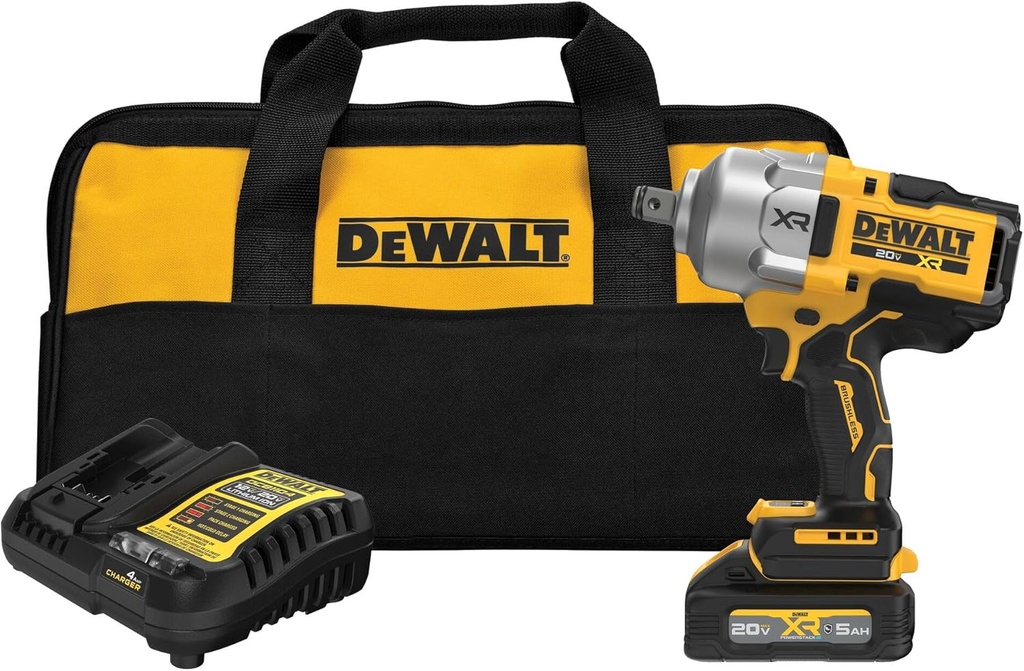 Pistola de Impacto 3/4&quot; DCF964GH1 / 1- BATERIA  5 Ah / 1,420 ft/lbs(1,925 nm)/DEWALT-1-D-3-C/(B2)-17-C-2-A