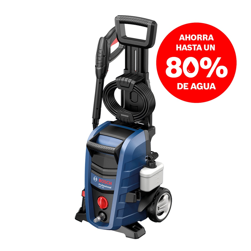 Hidrolavadora BOSCH GHP 200 / 2,000 PSI / 1700 W / 7.9Lt / Min / BOSCH-