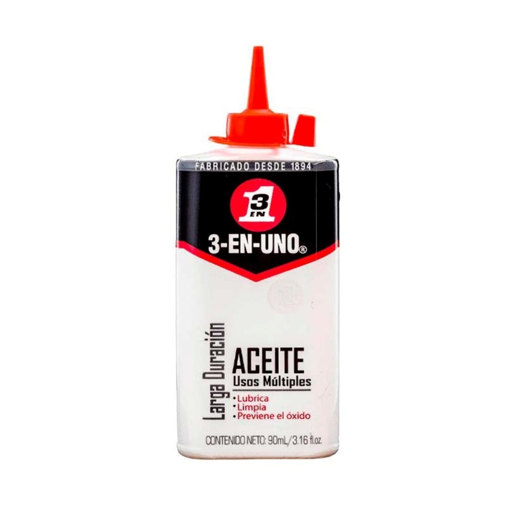 Lubricante Aceite Multiusos 3 EN 1 / 3 Onzas / WD-40 / BOSCH-18-D-2-B