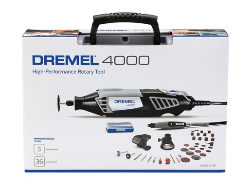 [4000-36] Moto Tool Dremel 4000-36 Accesorios / BOSCH-18-C-3