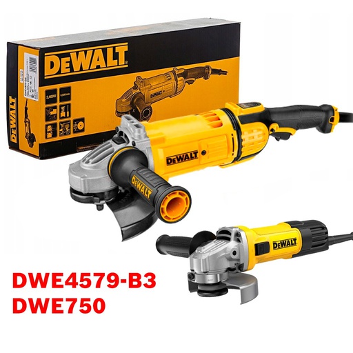 [DWE4579-DWE750] Amoladora 9&quot; DEWALT DWE4579 4 HP COMBO + DWE750 / DEWALT-7-C-1