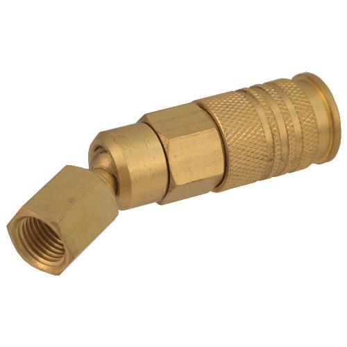 [DA404100] Compresor ACCE. Acople 1/4" Hembra / Articulado / Angulo / DEWALT -5-C-1-F