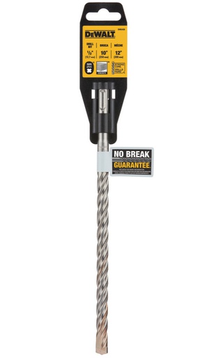 [DW5439] Broca SDS Plus 1/2" X 12" DEWALT / DEWALT-TABLA 4