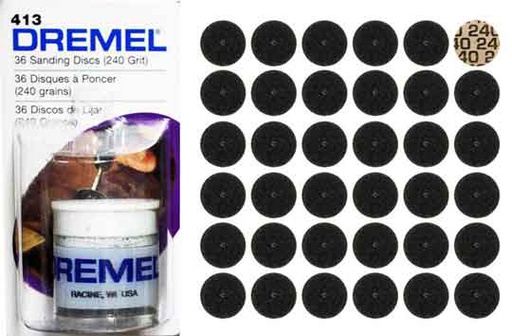 [413] Disco para lijar G.240 DR413 / BOSCH-TABLA 2