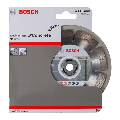 [2608602196] Disco de diamante 4 1/2" ECO BOSCH / Concreto Solido / BOSCH-TABLA-7
