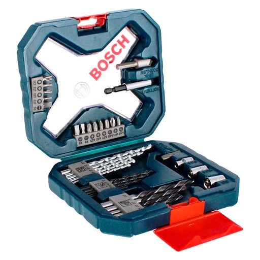 [2610038613] Juego de 34 Piezas X- LINE BOSCH AZUL / BOSCH-8-C-2