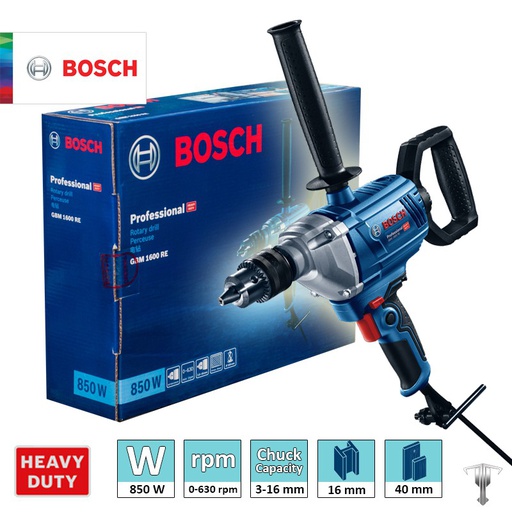 [11B0] Taladro 5/8" BOSCH GBM 1600 RE BOSCH / BOSCH-12-B-3