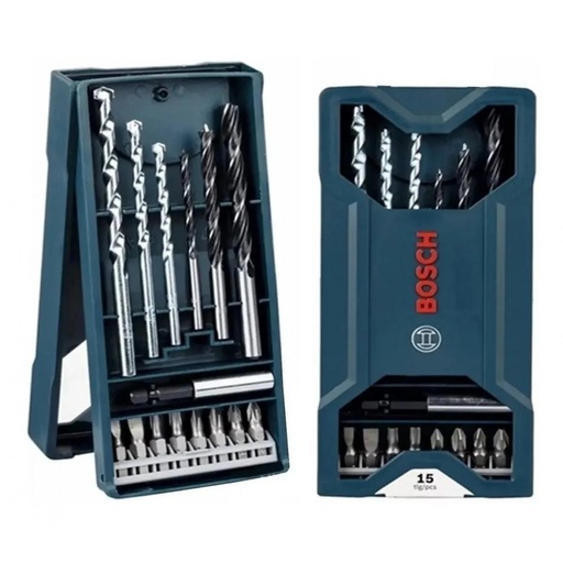 [2607017408] Juego de 15 Piezas X- LINE BOSCH AZUL / BOSCH-