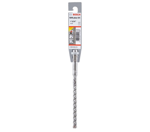 [2608836671] Broca SDS Plus 5/16" X 6" BOSCH / 4 LADOS / 5X / BOSCH-TABLA-8